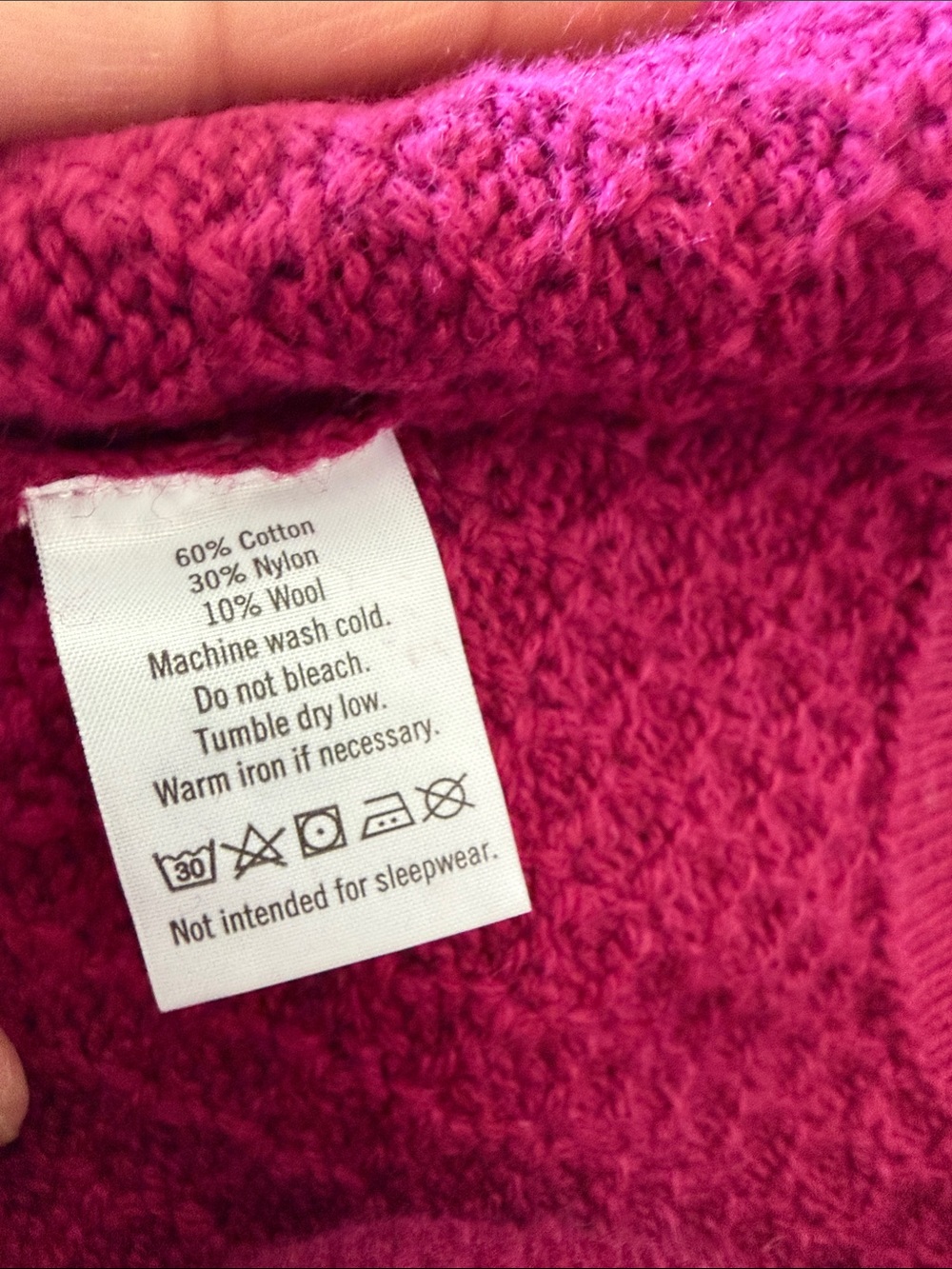 Janie and Jack Magenta Knit Bow Dress size 6 NWT - Picture 5 of 6